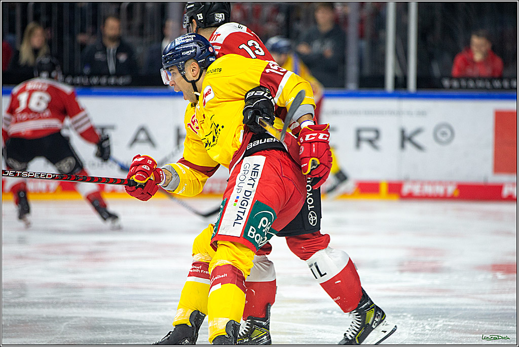 PENNY DEL; Koelner Haie- Duesseldorfer EG; Koeln, 02.01.2023